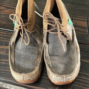 Twisted X Brown and Tan Chukka Boots